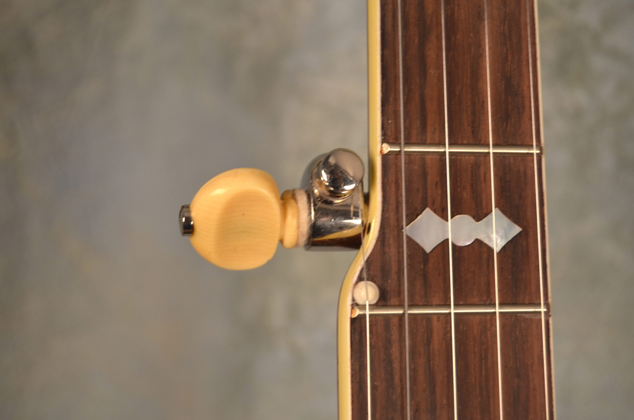 Crafting a banjo in the workshop