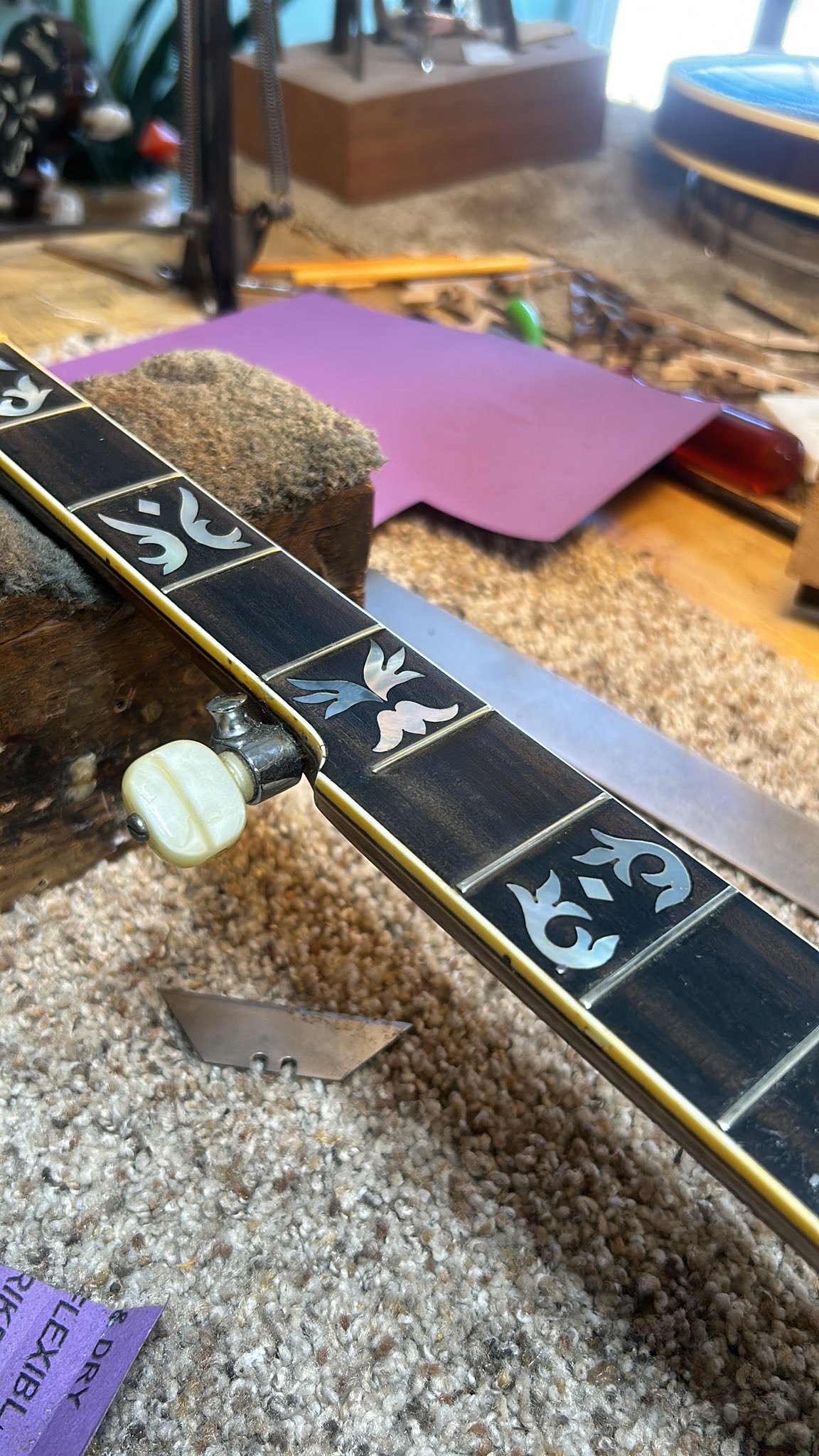 Banjo fretwork and playability